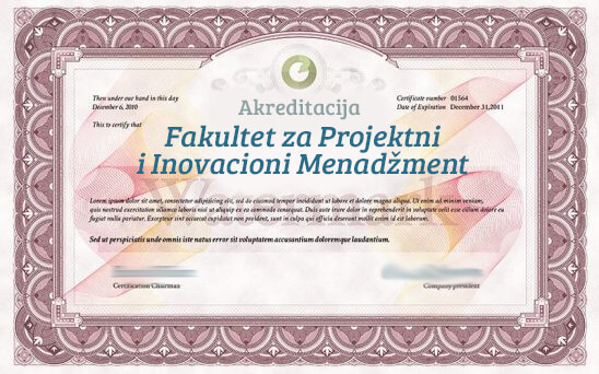 akreditovan fakultet - Akreditacija